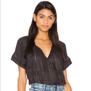 Carla Woven Top by Amuse Society